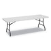 TABLE,FLDN,96X30,GY