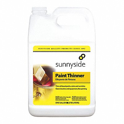 Paint Thinner Plastic Bottle 1 gal.