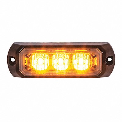 LED Mini Strobe Light Amber 3.4 