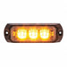 LED Mini Strobe Light Amber 3.4 