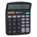 CALCULATOR,12DIG,DESKT,BK