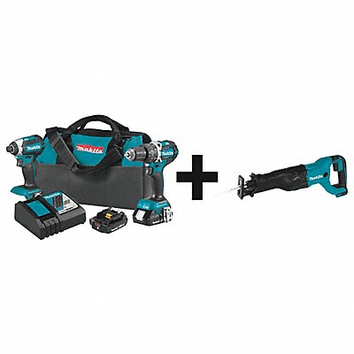 Cordless Combination Kit 3 Tools 18V DC