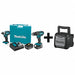 Cordless Combination Kit 3 Tools 18V DC