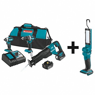 Cordless Combination Kit 4 Tools 18V DC