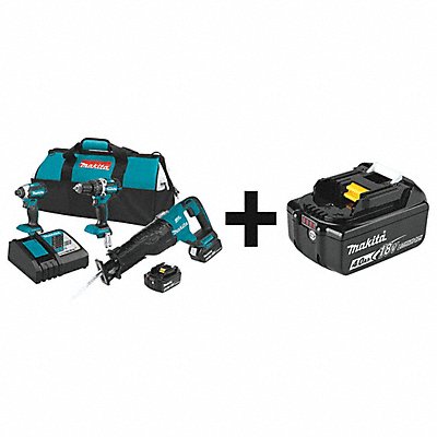 Cordless Combination Kit 3 Tools 18V DC