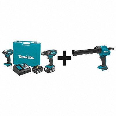 Cordless Combination Kit 3 Tools 18V DC