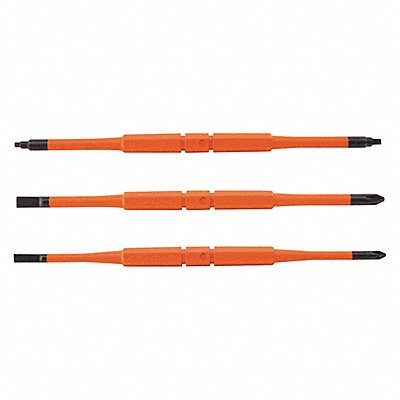 Screwdriver Blades Insulated Doubl PK3