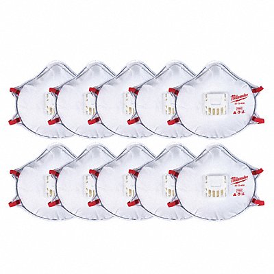 Disposable Respirator Universal Sz PK10