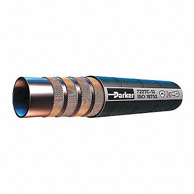 Hydraulic Hose 5/8 I.D. 150 ft L Black