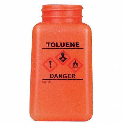 Graduated Toluene ESD Bottle 6 oz Wide