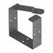 U-Connector Comm Steel 4in. H x 4in. L