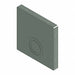 Closure Plate Wireway Steel 8in.Hx8in.L