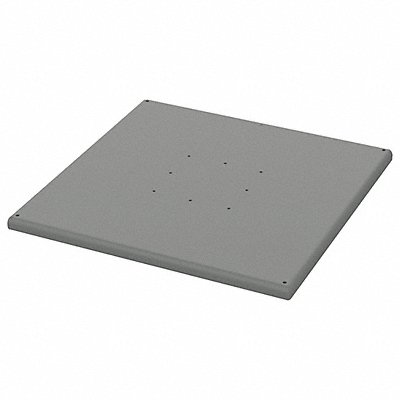 Pedestal Base ANSI 61 Gray 24in.Hx24in.L