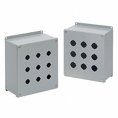 Pushbuttn Enclosure 6.00 in H Mild Steel