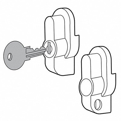 Keylock Kit Handle Conductive Steel