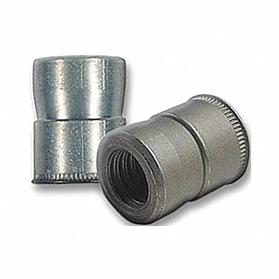 Rivet Nut Swaged Steel Cad Clear PK50