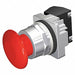 Non-Illuminated Push Button Plastic Red