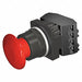 Non-Illuminated Push Button Plastic Red