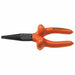 Long Nose Plier 6-11/16 L Serrated