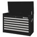 Powder Coated Black Light Duty Top Chest