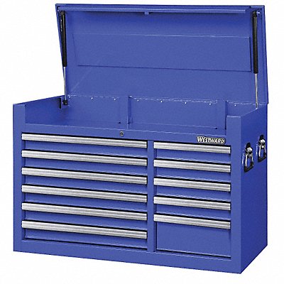 Powder Coated Blue Light Duty Top Chest