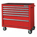 Rolling Tool Cabinet Red Heavy Duty
