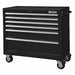 Rolling Tool Cabinet Black Heavy Duty