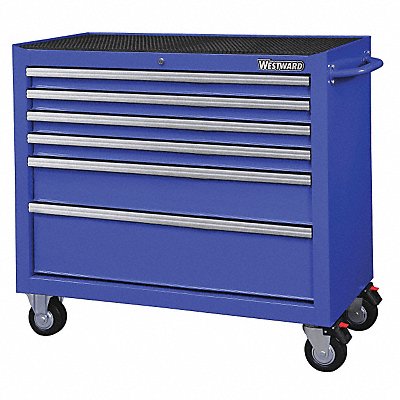 Rolling Tool Cabinet Blue Heavy Duty