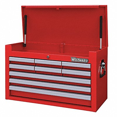 Powder Coated Red Light Duty Top Chest