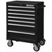 Rolling Tool Cabinet Black Light Duty