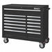 Rolling Tool Cabinet Black Heavy Duty