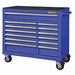 Rolling Tool Cabinet Blue Heavy Duty