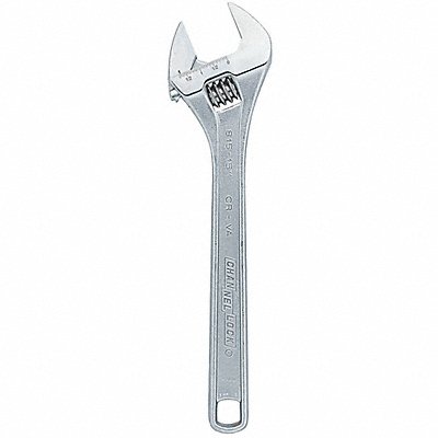 Adj. Wrench Steel Chrome Vanadium 15 