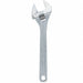 Adj. Wrench Steel Chrome Vanadium 15 