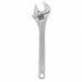 Adj. Wrench Steel Chrome Vanadium 18 