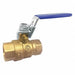 Brass Ball Valve Inline FNPT 1 in