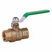 Ball Valve Low-Lead Brass 1/2 in FNPT