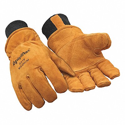 Leather Gloves Tan M PR