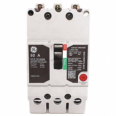 Circuit Breaker 50A 3P TEY 277/480VAC