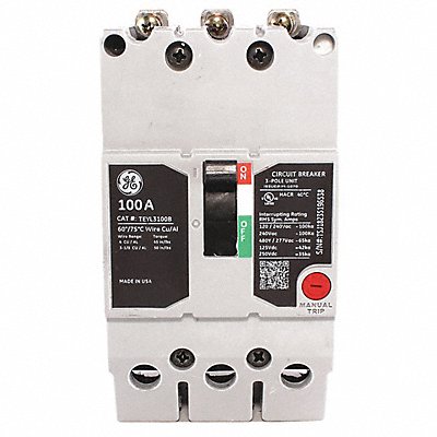 Circuit Breaker 100A 3P TEY 277/480VAC