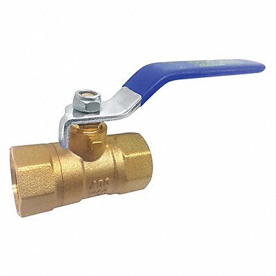 Brass Ball Valve Inline FNPT 3/8 in