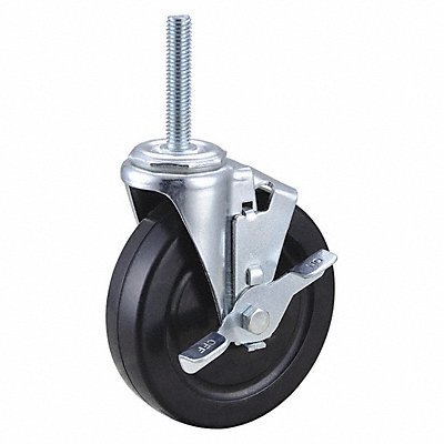 NSF-Listed Sanitary Threaded Stem Caster