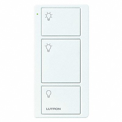 Wireless Remote Control 3 Buttons White