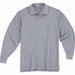 Utility Long Sleeve Polo S Heather Grey