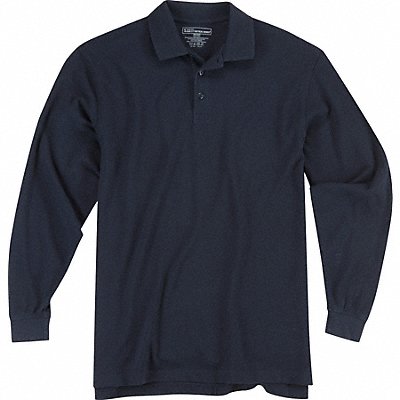 Utility Long Sleeve Polo S Dark Navy