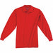 Utility Long Sleeve Polo XL Range Red