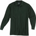 Utility Long Sleeve Polo M LE Green