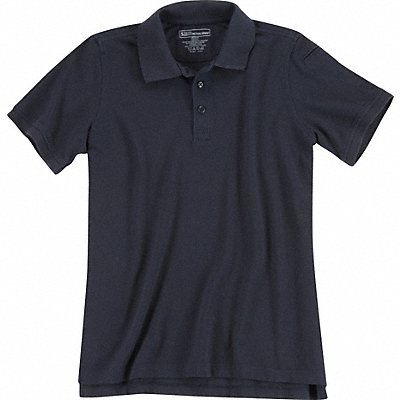 Womens Utility Short Slv Polo M Drk Nvy