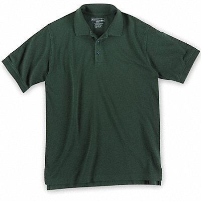 Short Sleeve Utility Polo L LE Green