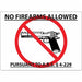 Arizona Concealed Carry Sign 10x14in